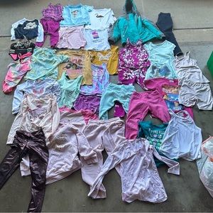 Girls Clothing Size 10/12 (36 total pieces)
